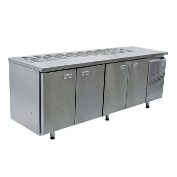 Стол холодильный Mec 230/60 с саладеттой + гастроемкости 